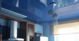 Натяжной потолок на кухню Баксан, цена от 6335 руб.