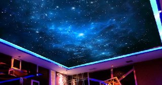Натяжной потолок звездное небо Баксан, цена от 5276 руб.